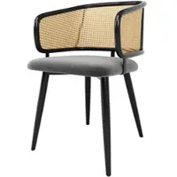 OKWISH Fauteuil Relax Ergonomique avec Coussin Amovible et Poche Latérale, Mousse Haute Résilience, Velours Côtelé, 160 × 66 × 90 cm - Noir