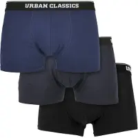 Urban Classics Boxers bleu marine / bleu nuit / blanc
