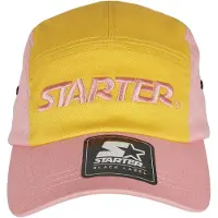 Starter Black Label Casquette 'Fresh Jockey' jaune / rose clair / noir / blanc