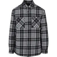 Urban Classics Chemise gris / noir / blanc