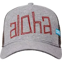 Coastal Casquette 'Aloha' turquoise / gris clair / rouge / blanc