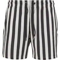 Urban Classics Shorts de bain noir / blanc