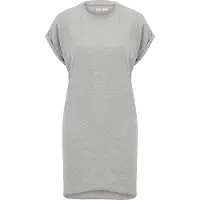 DEF Agung Short Sleeve Short Dress Gris XS Femme