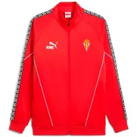 Puma Sporting Gijón Teamking Tracksuit Jacket Rouge M Homme