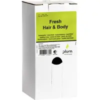 Plum Saebe Fresh Hair & Body 1,4l 1737 (Shampoing liquide, 1400 ml)