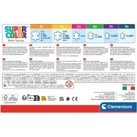 Clementoni Schtroumpfs Puzzle carré de 3x48 pièces One Size