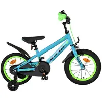 Volare Vélo enfant Rocky - Garçons - 14 pouces - Vert