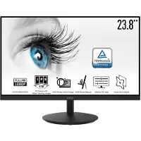 MSI PRO MP242ADE - 24" (60.96cm) - noir - 1920x1080 - 1x DisplayPort 1.2a / 1xHDMI 1.4 [] (9S6-3PA1CT-097)