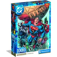 Clementoni CLE puzzle 1000 Compact DC Superrman 37505