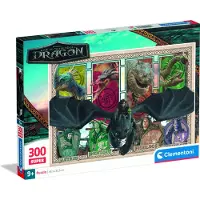 Clementoni Puzzle 300 pièces Super How to Train your Dragon
