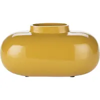 Dutchbone Vase Droplet M Ochre