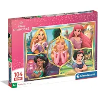 Clementoni Puzzle CLE 104 SuperKolor Princesse 25056