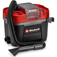 Einhell Aspirateur eaux et poussières sans fil - TP-VC 18/10 Li BL L-Solo - Cuve 10 L - 180 mbar - Brushless