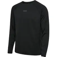 Hummel T-Shirt fonctionnel 'Momentum' gris / noir