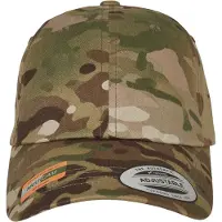 Flexfit Casquette beige / marron / kaki