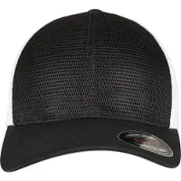 Flexfit Casquette noir / blanc