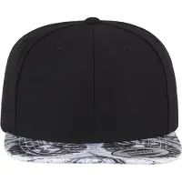 Flexfit Casquette 'Sun King' noir / blanc