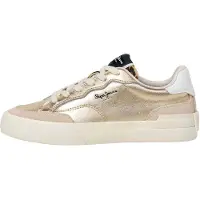 Pepe Jeans Baskets basses MILAN GLOW W femmes - Doré - 40