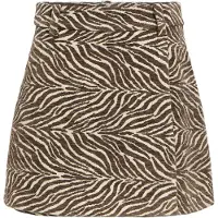 Object Jupe 'OBJThea' beige clair / chocolat