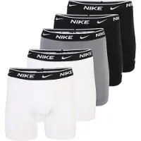 Nike Underwear Boxers 'Everyday' gris / noir / blanc