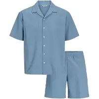 JJ REBEL Survêtement 'JREBHAVEN' bleu denim