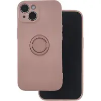 24.Se Etui Finger Grip pour iPhone 16 6,1" rose (Apple iPhone 16), Coque pour téléphone portable, Pink