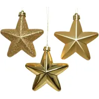 Décoris Sh.Proof Stars Sh-M-Gl Light Gold