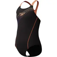 Speedo Medley Logo Swimsuit Noir 7-8 Years Fille