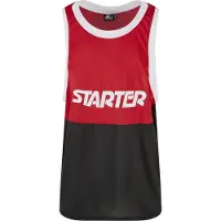 Starter Black Label T-Shirt rouge clair / noir / blanc