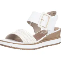 Remonte - Sandales pour femmes, modèle Damenschuhe, couleur blanche, style décontracté