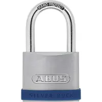 ABUS Cadenas à clé Silver Rock - corps en zinc - haute anse 40 mm - L 40 mm