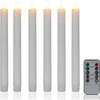 Relaxdays 6x bougies LED (6x)