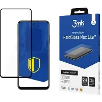 3MK HardGlass Max Lite for Xiaomi Redmi Note 10s black frame (1 pcs, Xiaomi Redmi Note 10S), Téléphone portable : film de protection, Noir