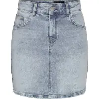 Noisy May Yolanda Denim Skirt Bleu L Femme