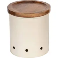 Wenko Boîte de rangement Aria 1.6, Boîte de conservation, Marron, Beige