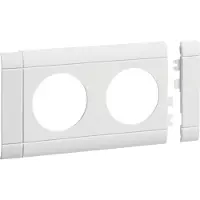 Hager GB080209016 Cache prise double juxtaposable hfr (GB080209016)