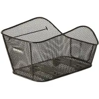 Basil Icon Medium Basket Panier à vélo à montage fixe Noir Medium