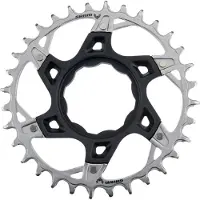 Sram T-type Xx Eagle Tq Chainring Argenté 32t