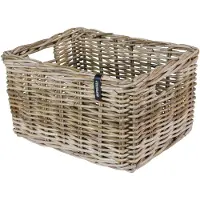 Basil Dax Front Basket Gris