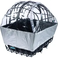 Mijnen Pieper Luna Front Rain Cover Argenté