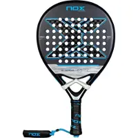 NOX Quantum Cobalt 12k Padel Racket Argenté Homme