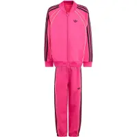 Adidas Survêtement 'LOOSE' jaune / rose / noir