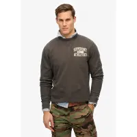 Superdry Sweat-shirt 'Athletic Essentials' gris foncé
