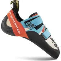 La Sportiva - Chaussons d'escalade - Otaki Blue/Flame pour Homme - Taille 45 - Blanc