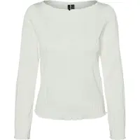 Vero Moda Asta Long Sleeve Blouse Blanc XL Femme