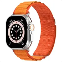 Accezz Bracelet en nylon Alpine pour Apple Watch | 44/45/46/49 mm - Orange