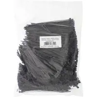 InLine Colliers de serrage, longueur 140mm, largeur 3,6mm, noir, 1000 pièces, en vrac (Serre-câbles velcro, 140 mm, 1000 pcs)