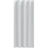 vidaXL Rideaux occultants avec anneaux 2 pcs Gris clair