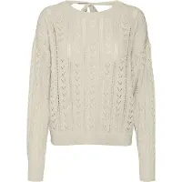 Vero Moda Newverena Sweater Beige M Femme