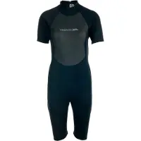 Trespass Scubadive 3 Mm Woman Short Sleeve Shorty Noir S Femme